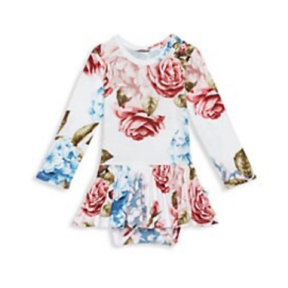 VGUC Posh Peanut twirl bodysuit- Hydrangea